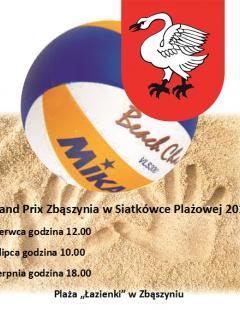 Grand Prix Zbąszynia w Siatkówce Plażowej 2016 - turniej trzeci